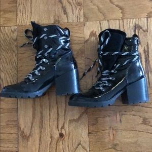 Kendall and Kylie Patent Leather boots